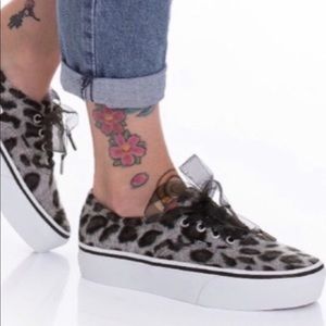 snow leopard vans